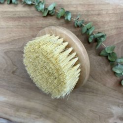 Donegal - Tr- &amp; Badebrste Rund m. Knop