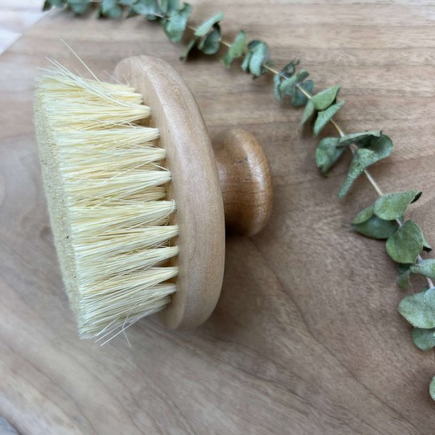 Donegal - Tr- &amp; Badebrste Rund m. Knop