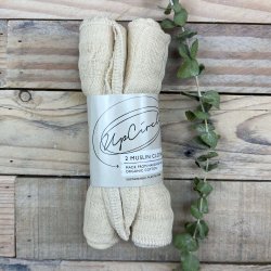 UpCircle ko Ansigtsklud Muslin (2 stk)