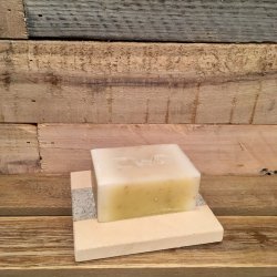 Sbeskl i sandsten - Firkantet m. stribe