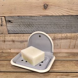 Emalje Sbeskl med Ophng - Gr