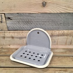 Emalje Sbeskl med Ophng - Gr