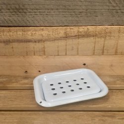 Sbeskl i Emalje - Lys Bl