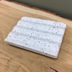 Wawe - Keramik Sbeskl - Hvid Mist