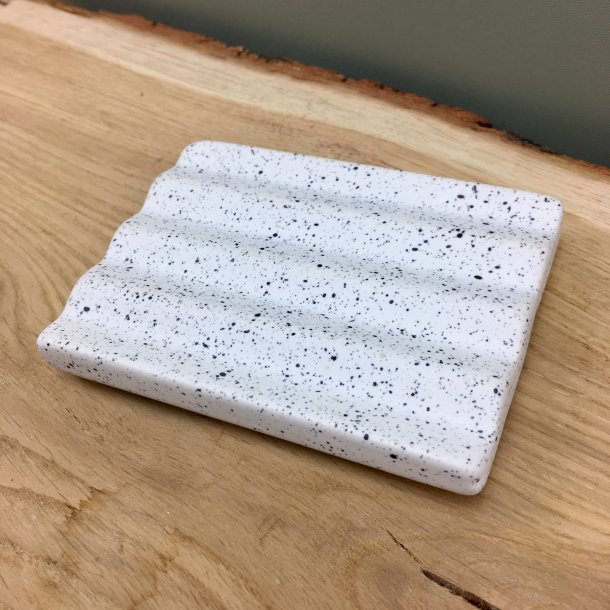 Wawe - Keramik Sbeskl - Hvid Mist