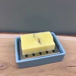 Keramik Sbeskl med Stlrist - Bl