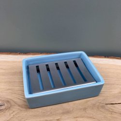 Keramik Sbeskl med Stlrist - Bl