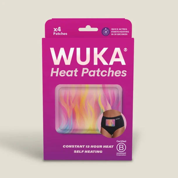 Wuka Varmeplastre 4 Stk - 12 Timer