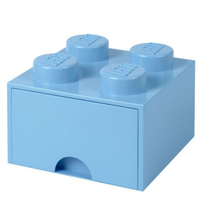 Lego Skuffe Opbevaringsklods Med 1 Skuffe 4 Lysebl
