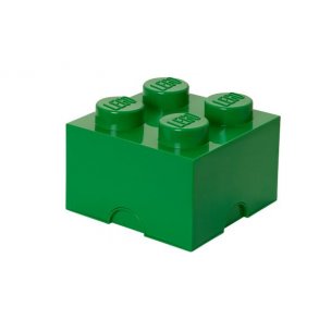 LEGO Opbevaringsklods 4 - Grøn