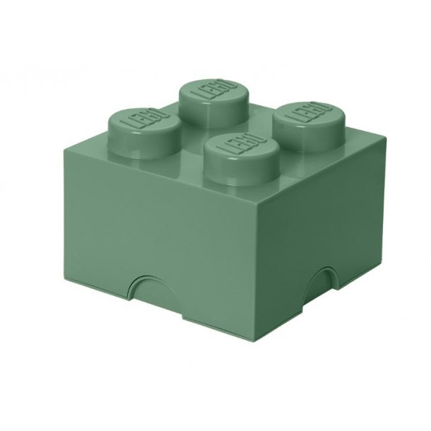 LEGO Opbevaringsklods 4 - Sand Grn