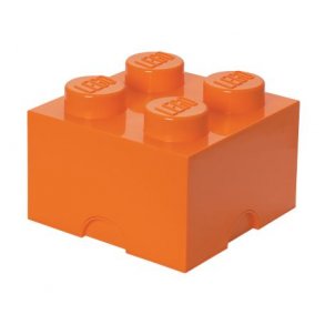 LEGO Opbevaringsklods 4 - Orange