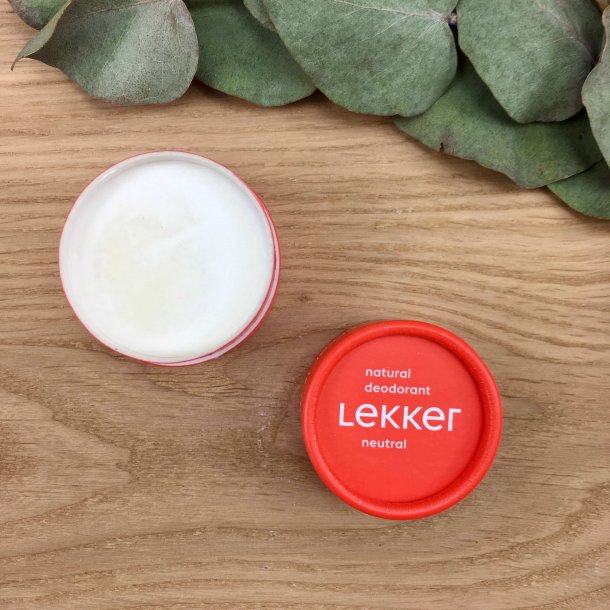 Lekker - Deocreme Neutral - Uden duft (30 ml)