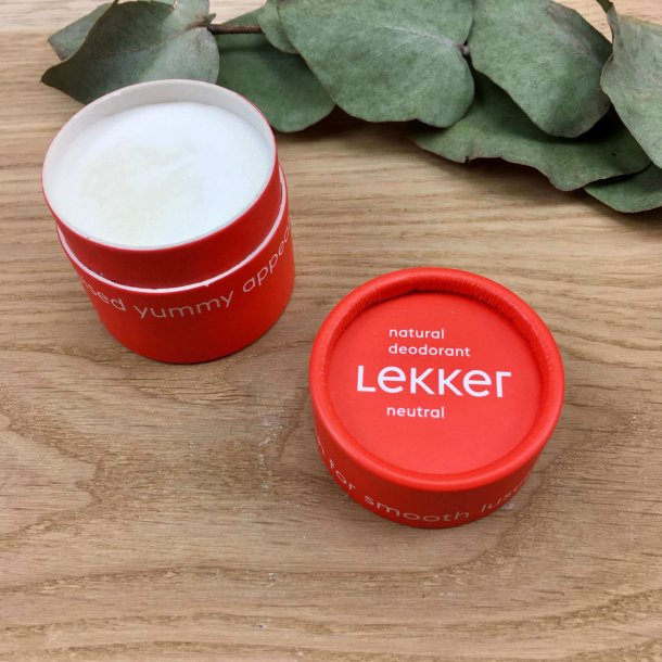 Lekker - Deocreme Neutral - Uden duft (30 ml)