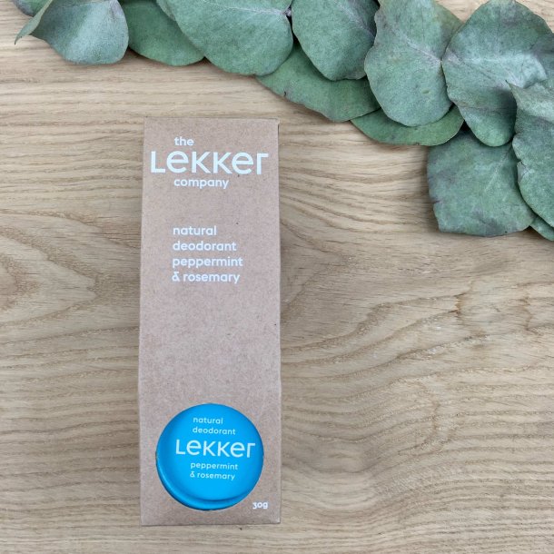 Lekker - Deocreme Peppermint &amp; Rosemary (30 ml)