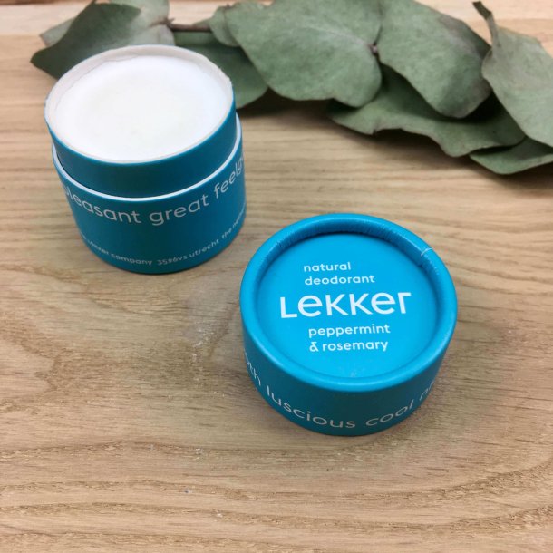 Lekker - Deocreme Peppermint &amp; Rosemary (30 ml)