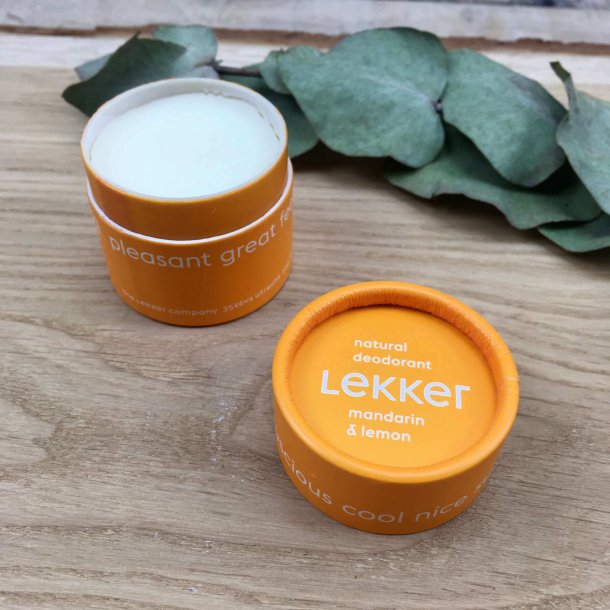 Lekker - Deocreme Mandarin &amp; Lemon (30 ml)