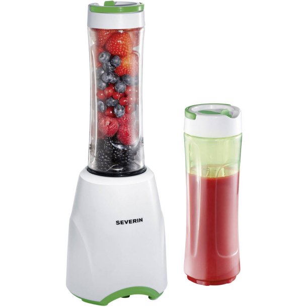 Severin Smoothieblender 600 ml 300 watt hvid/grn