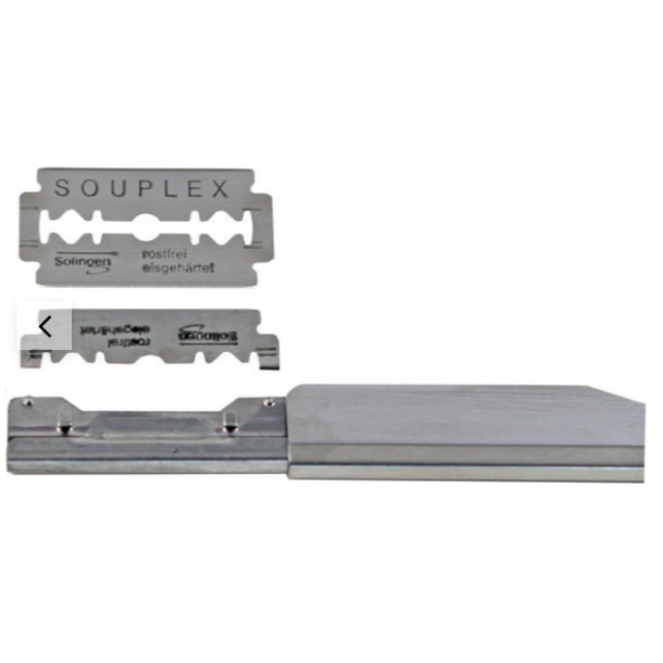 Hans Baier Barberkniv Razor Hvid