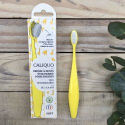 Caliquo - Udskiftningshoveder til Bioplast Tandb�rste - Medium (2 stk)