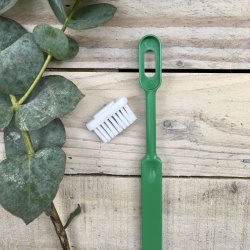 Caliquo - Tandbrste i Bioplast med Udskifteligt Hoved - Grn - Soft