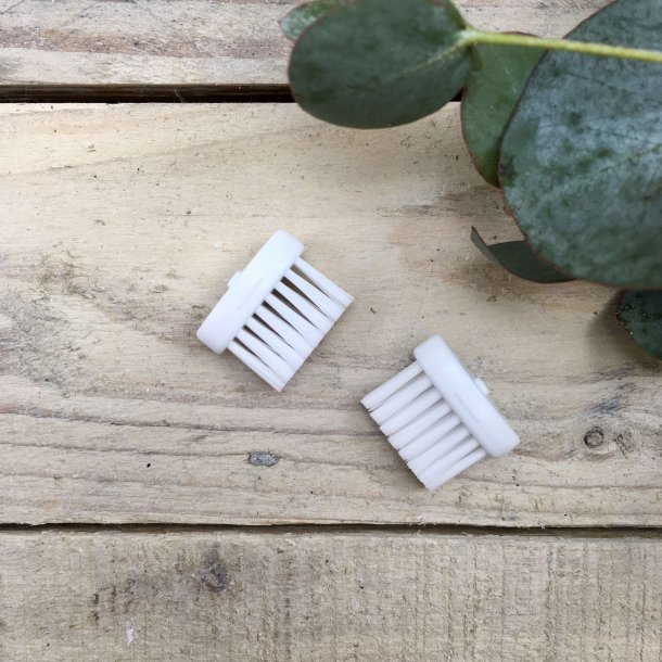 Caliquo - Udskiftningshoveder til Bioplast Tandbrste Brn - Soft (2 stk)