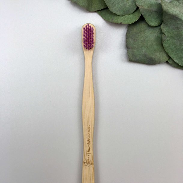 The Humble Co. - Tandbrste i Bambus - Sensitiv Pink