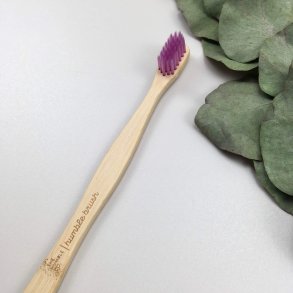 The Humble Co. - Tandbrste i Bambus - Sensitiv Pink