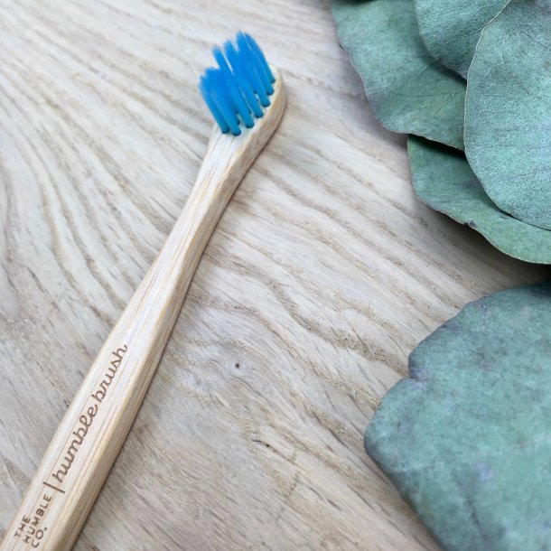 The Humble Co. - Bambustandbrste til Baby - Bl