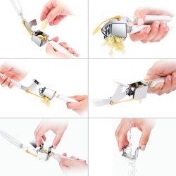 Tescoma Hvidlgspresser Med Aftrringsblad Presto