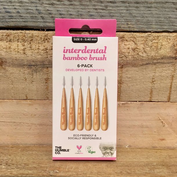 The Humble Co. - Interdental Bambus Brste str. 0 (6 stk)