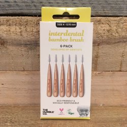 The Humble Co. - Interdental Bambus Brste str. 4 (6 stk)