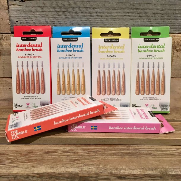 The Humble Co. - Interdental Bambus B�rste str. 3 (6 stk)