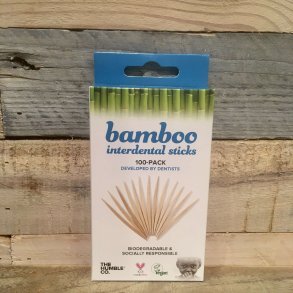 The Humble Co. - Tandstikker i Bambus (100 stk)