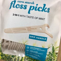 The Humble Co. - Tandharpe Grip Pick med Mint (50 stk)