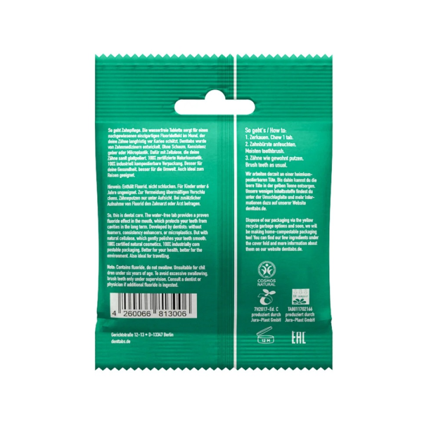 Denttabs The Original - Tandpastapiller med Jordb�rsmag 125 stk