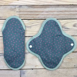 Anae - kologiske Genanvendelige Stofbind - Grn 2 stk (mini)