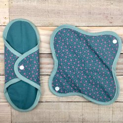 Anae - kologiske Genanvendelige Stofbind - Grn 2 stk (maxi)