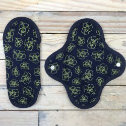 Anae - kologiske Genanvendelige Stofbind - Bl 2 stk (normal)