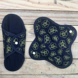 Anae - kologiske Genanvendelige Stofbind - Bl 2 stk (maxi)