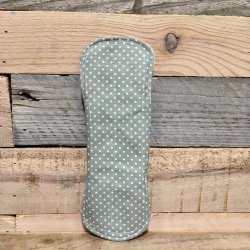 WeeCare - Genanvendelig Trusseindlg i Bomuld - Dots Verte (1 stk)