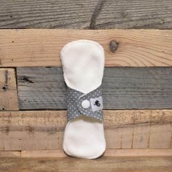 WeeCare - Genanvendelig Trusseindl�g i Bomuld - Dusty Blue (1 stk)