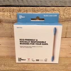 The Humble Co. - Bambus Vatpinde i Bl (100 stk)