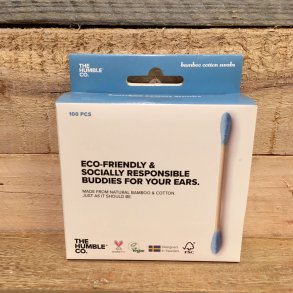 The Humble Co. - Bambus Vatpinde i Bl (100 stk)