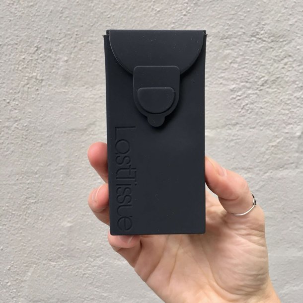 LastTissue - kologiske Genanvendelige Lommetrklder - Bat Black (6 stk)