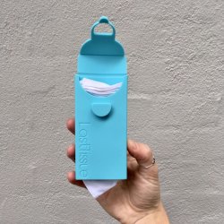 LastTissue - kologiske Genanvendelige Lommetrklder - Turquoise (6 stk)