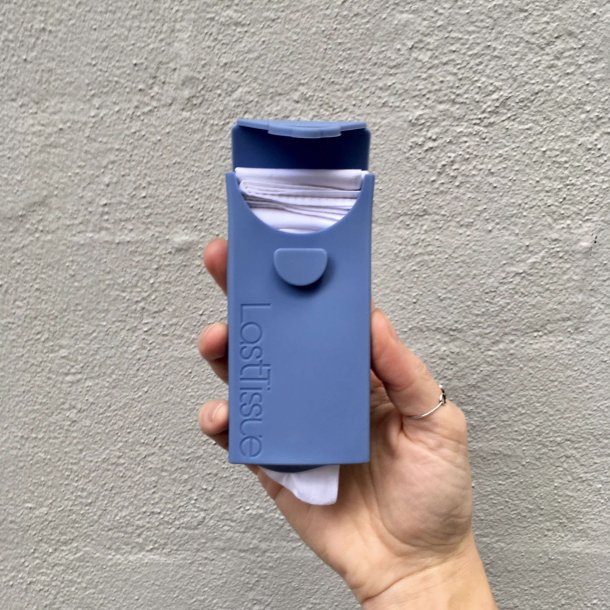 LastTissue - kologiske Genanvendelige Lommetrklder - Racoon Blue (6 stk)