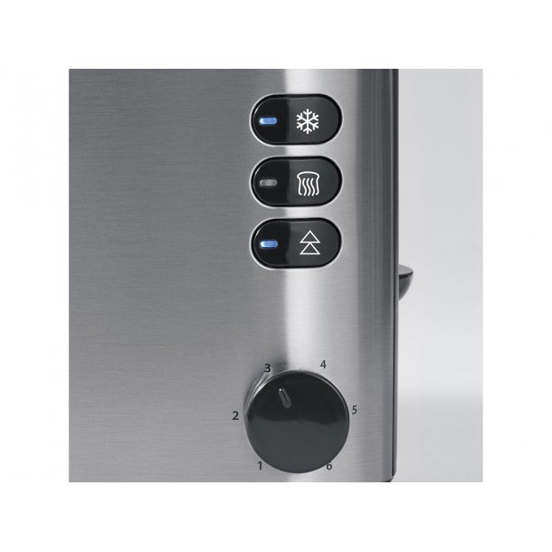 Severin Toaster 1.400 watt Black / Steel
