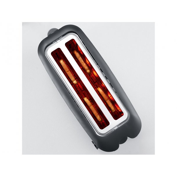 Severin Toaster 1.400 watt Black / Steel