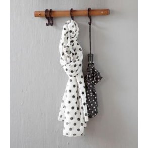 Neon Living Rainbow Short Knagerkke - Valnd/sort 40 cm